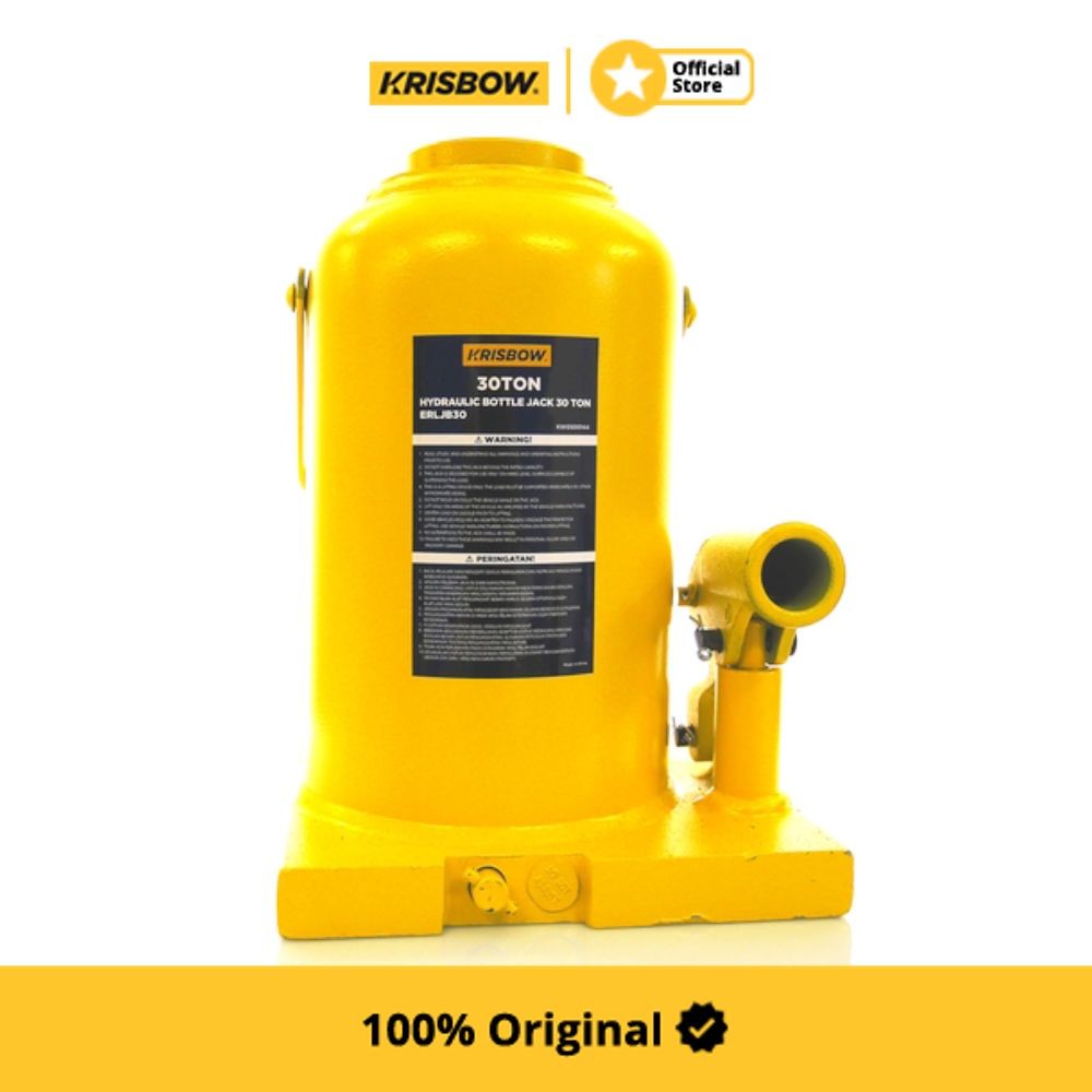 Krisbow Hydraulic Bottle Jack Dongkrak 30 Ton Erljb30