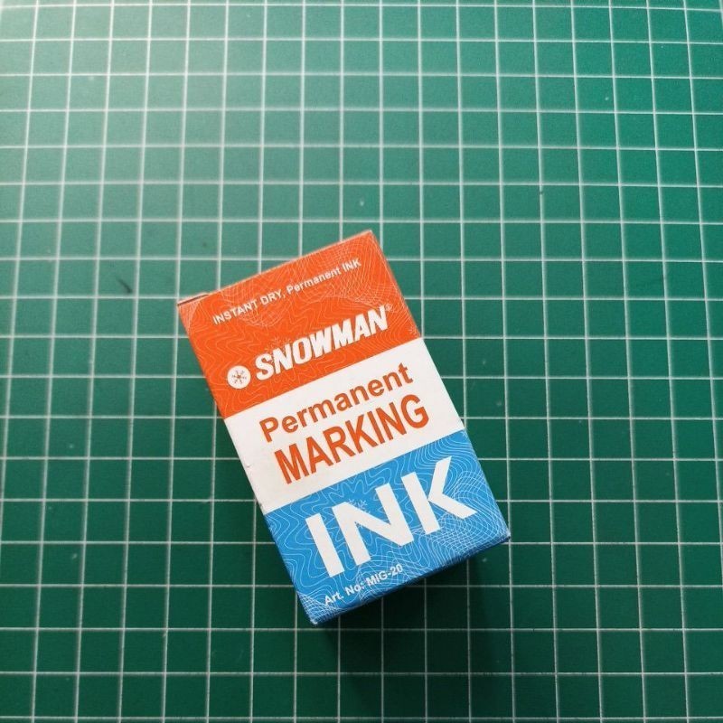 

REFILL TINTA SNOWMAN PERMANENT MARKING INK