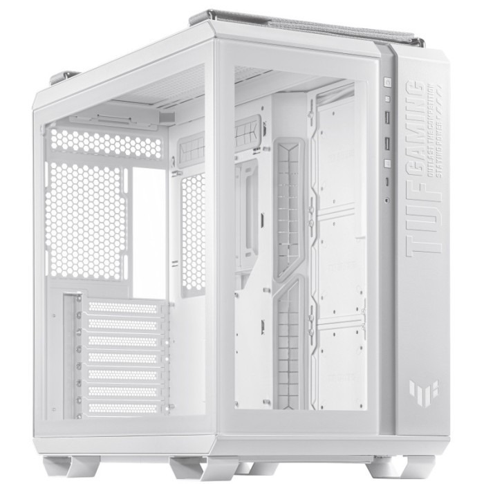 ASUS TUF Gaming GT502 - ATX, Micro ATX PC Case - White