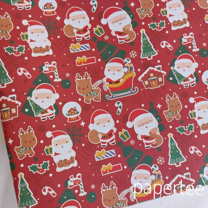 

Kertas Kado Natal Christmas Gift / Bungkus Kado