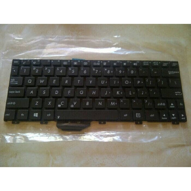 Keyboard Laptop Asus Eee PC 1025, 1025C, 1025CE, EeePC Flare Hitam