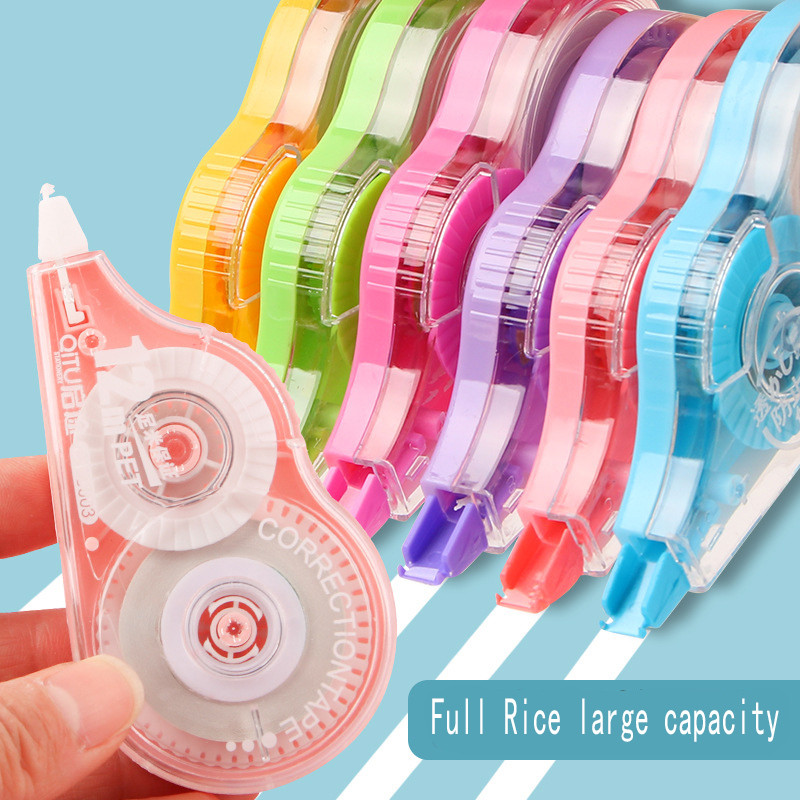 

Correction Tape 6 Packs, 2834.65 Inch In Total, Affordable Packs, Large Capacity Correction Tape, Student Correction Tape, White
