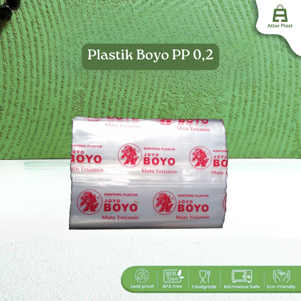 Plastik Joyo Boyo PP 02 semua ukuran
