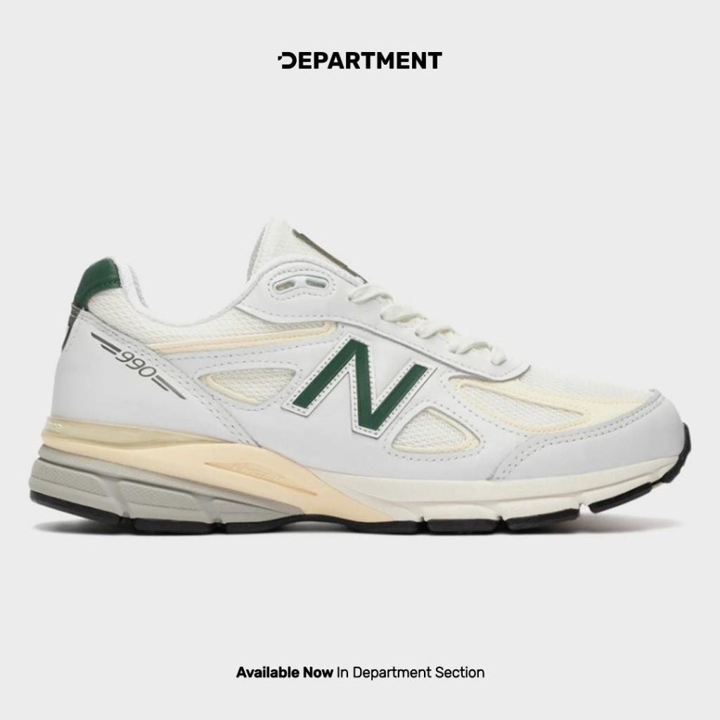 Asli & Ready NEW BALANCE Sepatu Sneakers Pria 990V4 'MADE IN USA' U990TC4 ORIGINAL