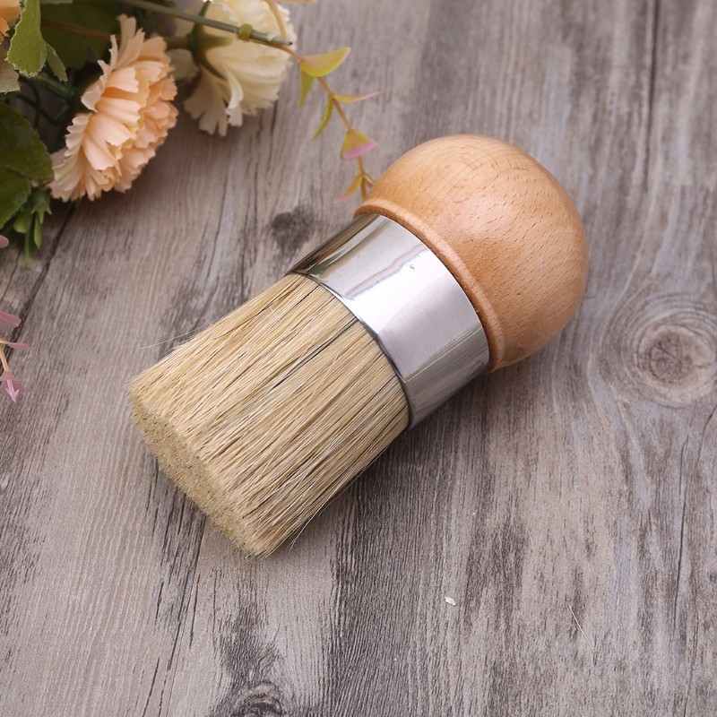 

Round Chalk and Wax Finishing Brushes for Faux & Wax Finishing, Stenciling