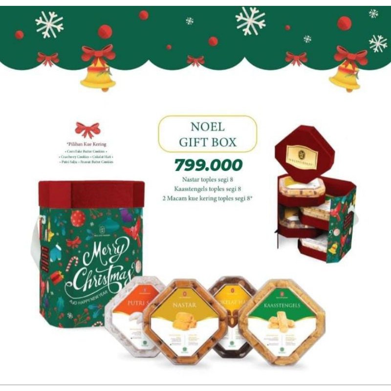 

Holland Bakery - Hampers Natal / Tahun baru Noel Gift Box Hamper Hampers / Hadiah Natal Christmas 2024