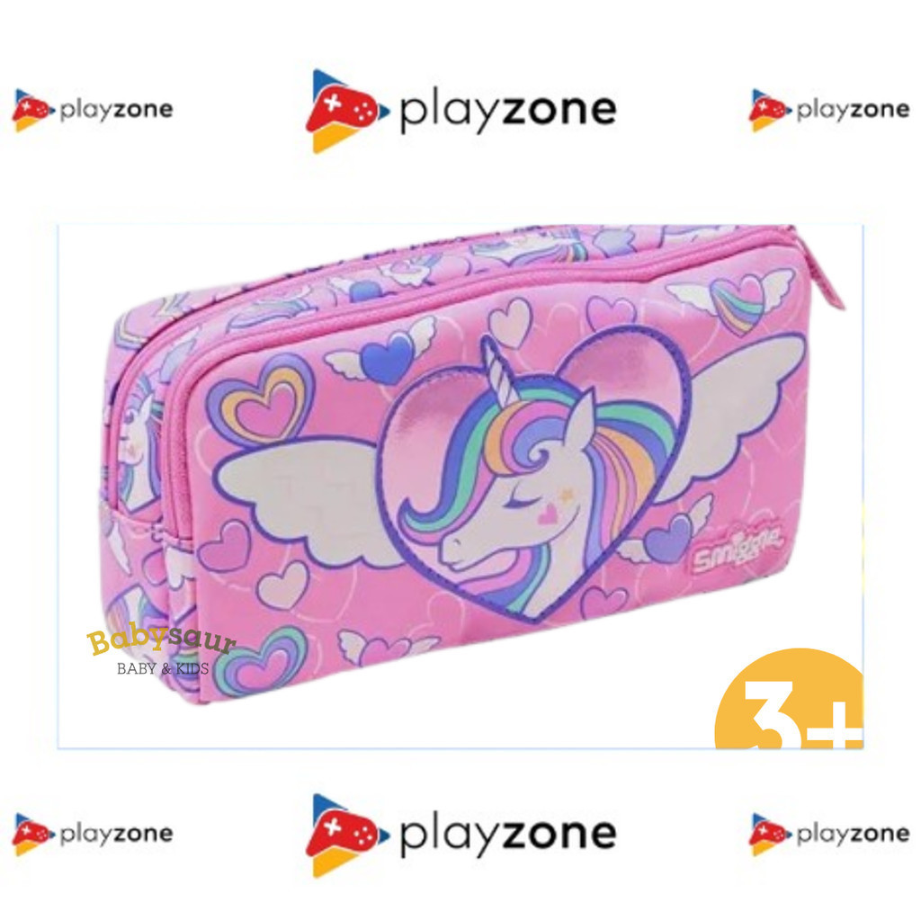 

Fly High Unicorn Pink Pencil Case Pencil Pocket Peralatan Sekolah Tempat Pensil Anak Perempuan
