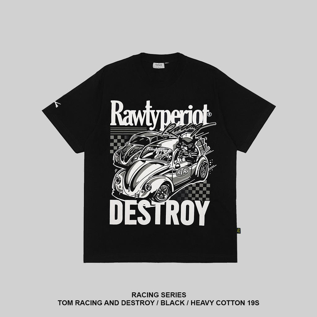 [HOT] RAWTYPE RIOT Tom Racing And Destroy - Black
