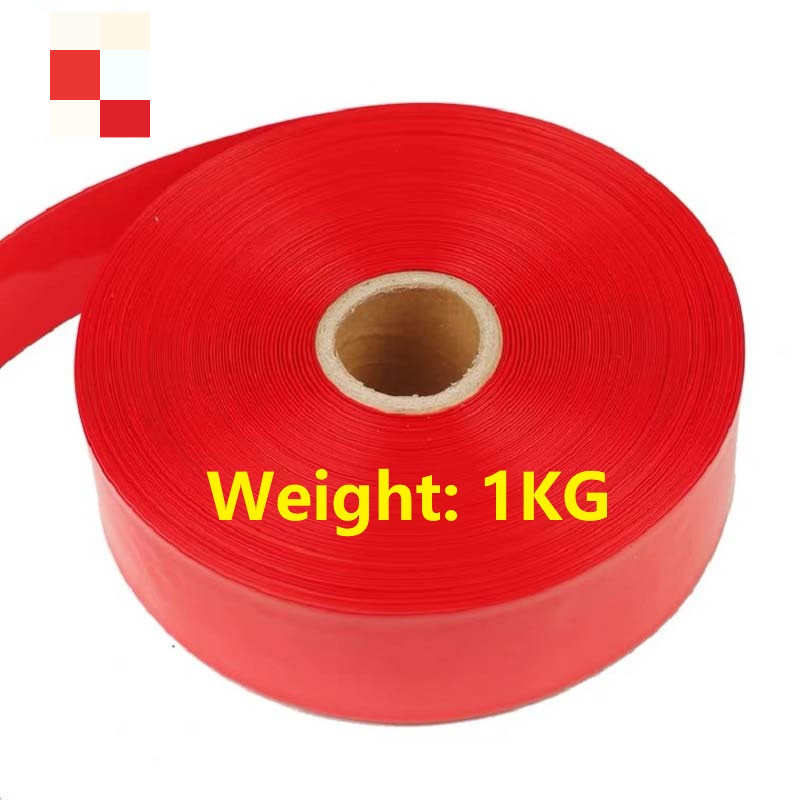 

1Kg/pack Food grade Environment-friendly plastics Casings gules Sausage Banana Songjiang egg Ham sausage width 45/85/120mm DIY