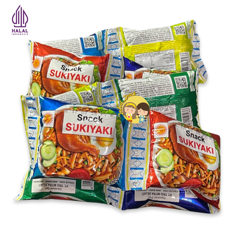 

Sukiyaki Snack 10 X 8 Gr Rasa Asin Gurih Jajanan Jadul