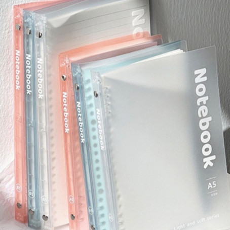 

Binder B5 / A5 Buku Tulis Sekolah Notebook Aesthetic Korea Buku Binder Kuliah Notepad Besar Buku Diary Stationary Siswa Alat Tulis barang aesthetic