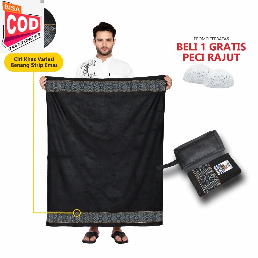Sarung Dewasa Dus Terlaris / Kualitas Anti Luntur / Sarung Tenun Dewasa Kemasan Tas / Sarung Tenun S