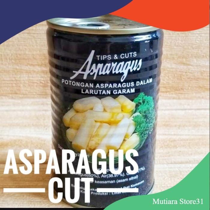 

asparagus cut 430gr .