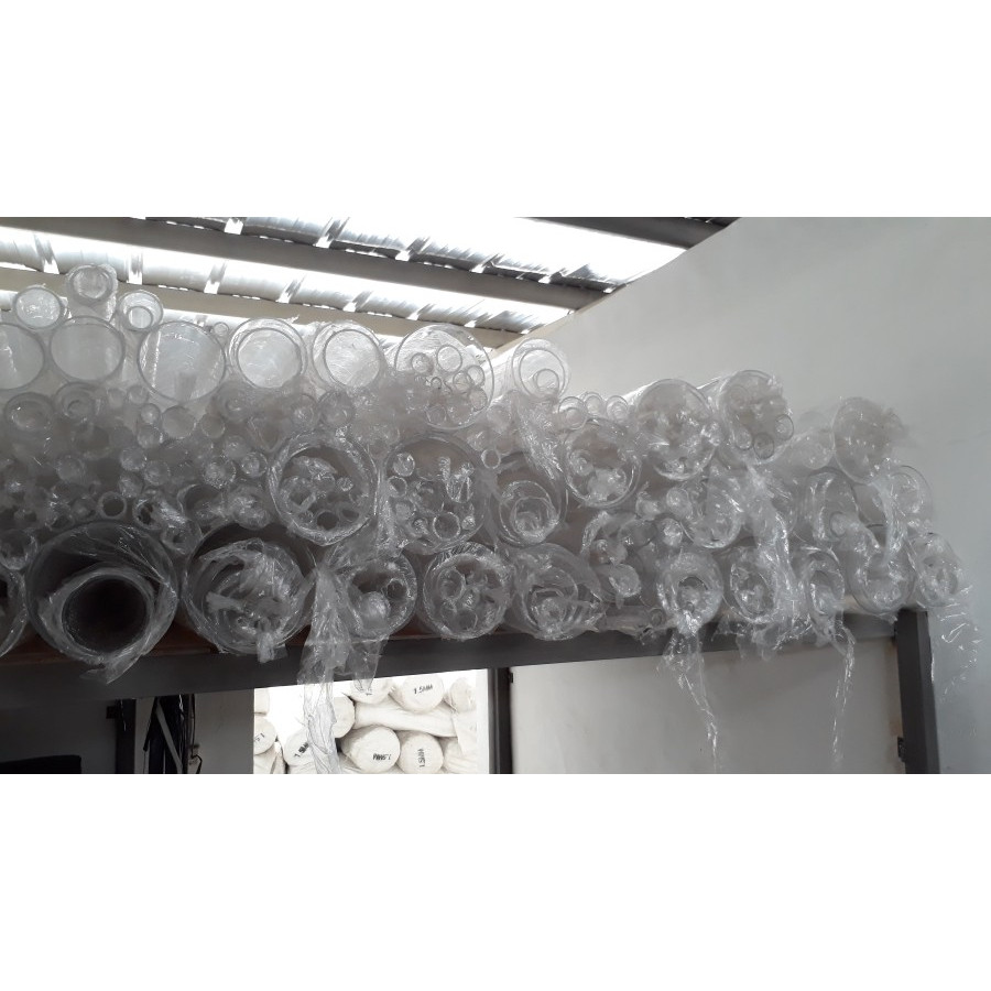 Akrilik Pipa Tabung Bening Acrylic Tube Clear Transparan od mm cm " in inch x id mm cm " in inch 40 