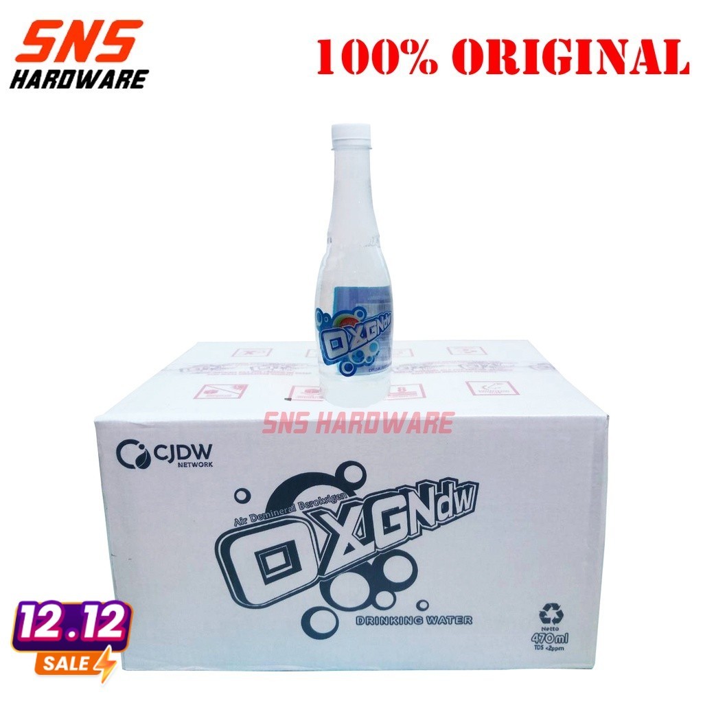 

AIR OXYGEN CJDW ORIGINAL 1 KARTON 24 BOTOL KHUSUS SAMEDAY INSTANT