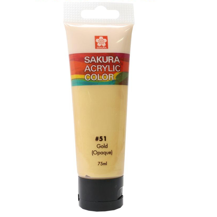 

Gramedia Surabaya - CAT ACRYLIC SAKURA XAC75-51 75ML GOLD