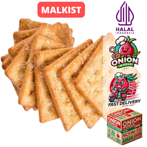 

UWD BISKUIT MALKIST 100gr Biskuit Malkist Gula Malkis Hatari Malkist Crackers Biskuit Malkist Tawar