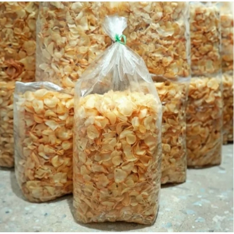 

TERLARIS Keripik Singkong Original 1KG / Keripik Singkong Termurah 1KG SNACK TERGURIH DAN NAGIH