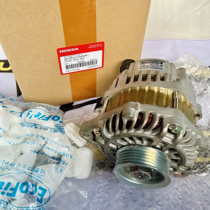 Dinamo Alternator Honda 31100-55A-Z01 Brio Mobilio Brv Hrv 1.5 Jazz Rs GK5 City Gm6 Original Honda