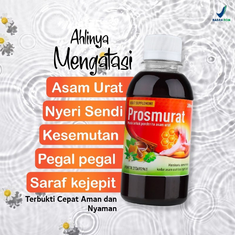 

Madu Asam Urat Prosmurat - Obat Herbal Asam Urat - 280 Gram