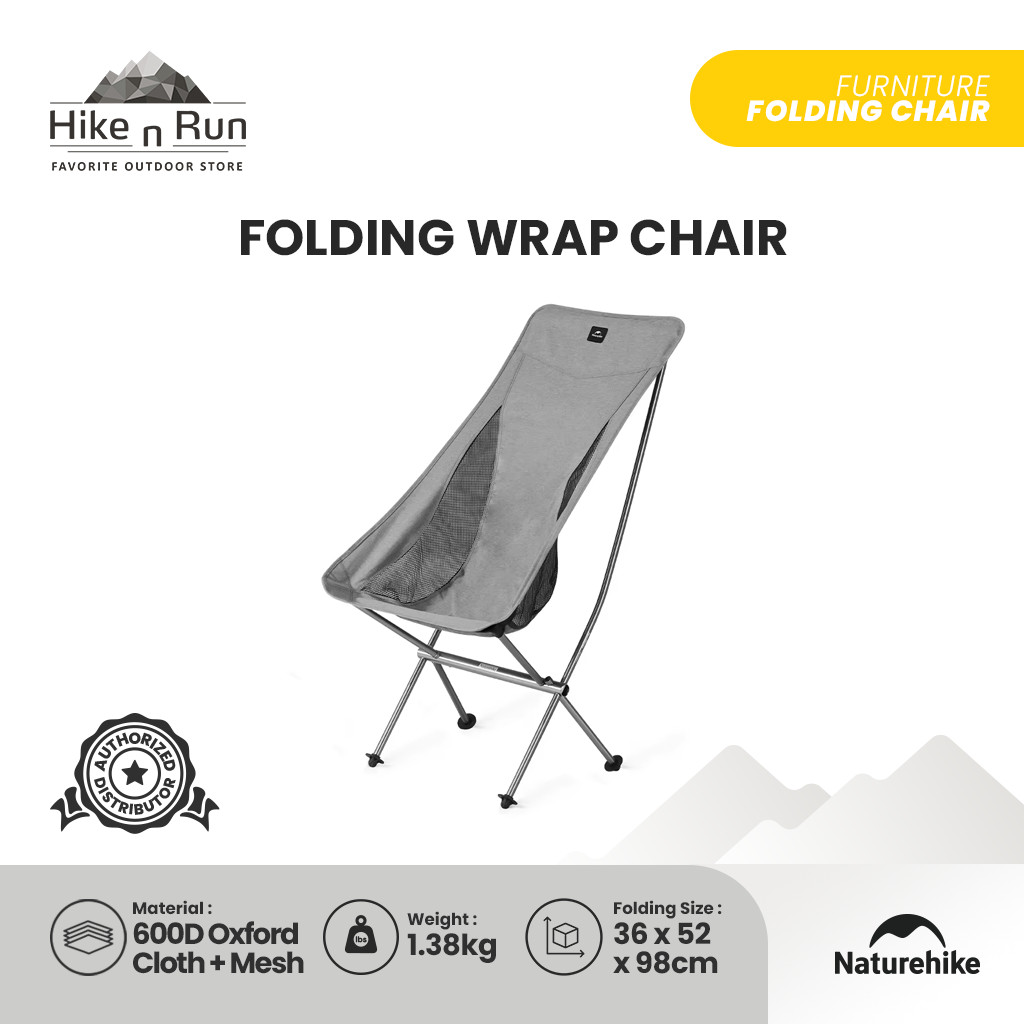 Naturehike  Kursi Lipat Camping Stellaluna CNK2450JJ015 Folding Wrap Chair