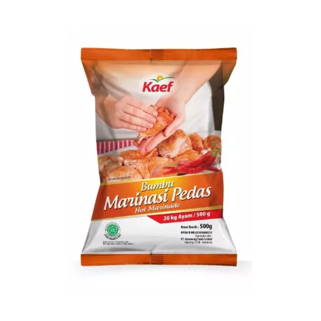 

Bumbu Marinasi Fried Chicken | Hot Marinade KAEF | Bumbu Marinasi Pedas 500g