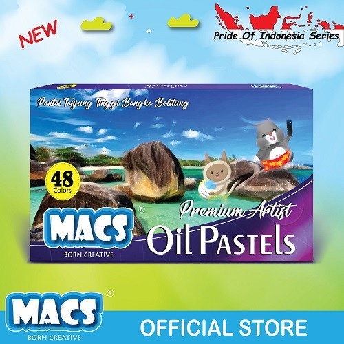 

best -MACS Artist Premium Crayon Oil Pastel 48 Color