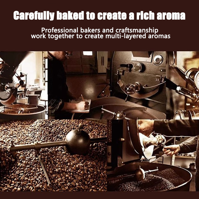 

RB Malaysia Brewing Lubov Black Coffee Three in One Instant Coffee 30g Hotel Office Coffee