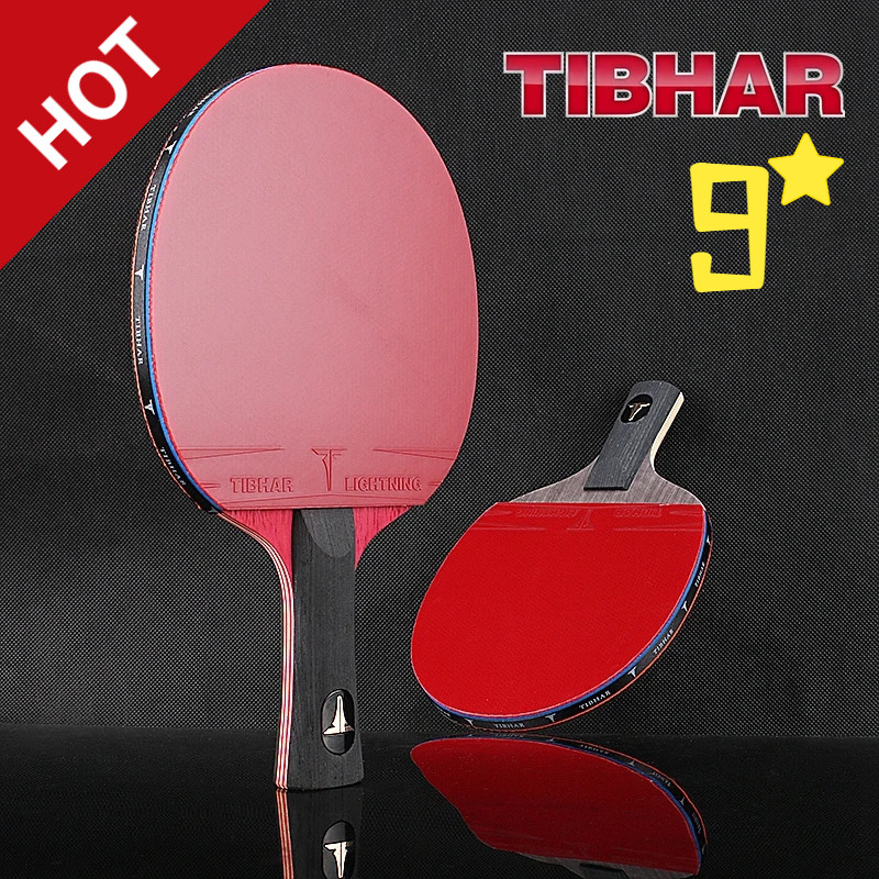 TIBHAR 9star Table Tennis Racket 6 7 8 Sticky Rubber Pimples-in Ping Pong Rackets Hight Quality Blad