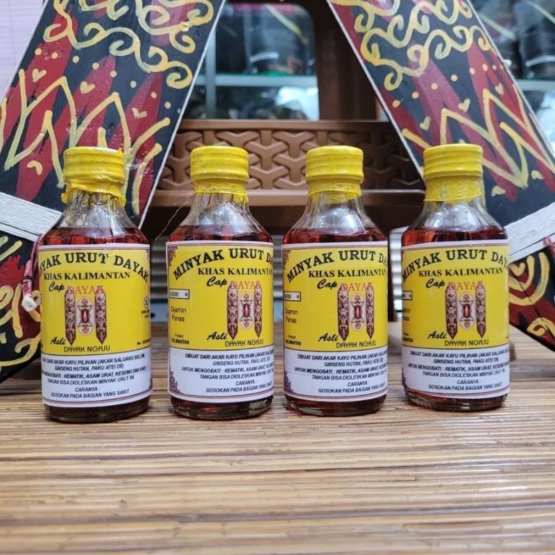 Minyak Urut Dayak 100% Original Minyak Urut Asli Kalimantan
