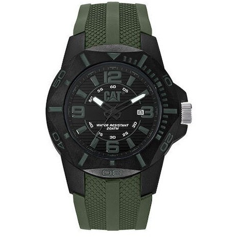 Promo Original Jam Tangan Pria Caterpillar CAT LR.161.23.133 Analog-Hijau Garansi Resmi 2 Tahun