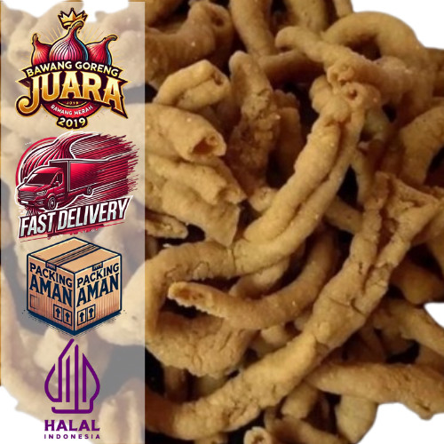 

COD KERIPIK USUS BBQ 500g Keripik Usus Crispy Usus Kering Usus Crispy Kriuk Cemilan Terlaris
