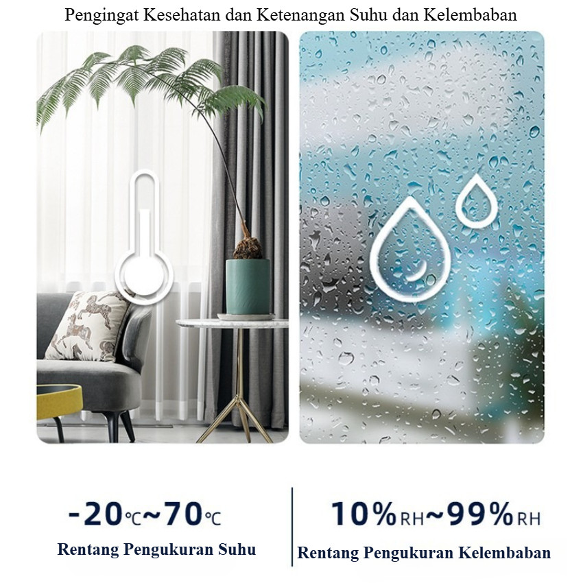 Hygrometer Thermometer Humidity Meter Alat Ukur Lembab Ruangan Kelembapan Suhu Cocok Untuk Bayi