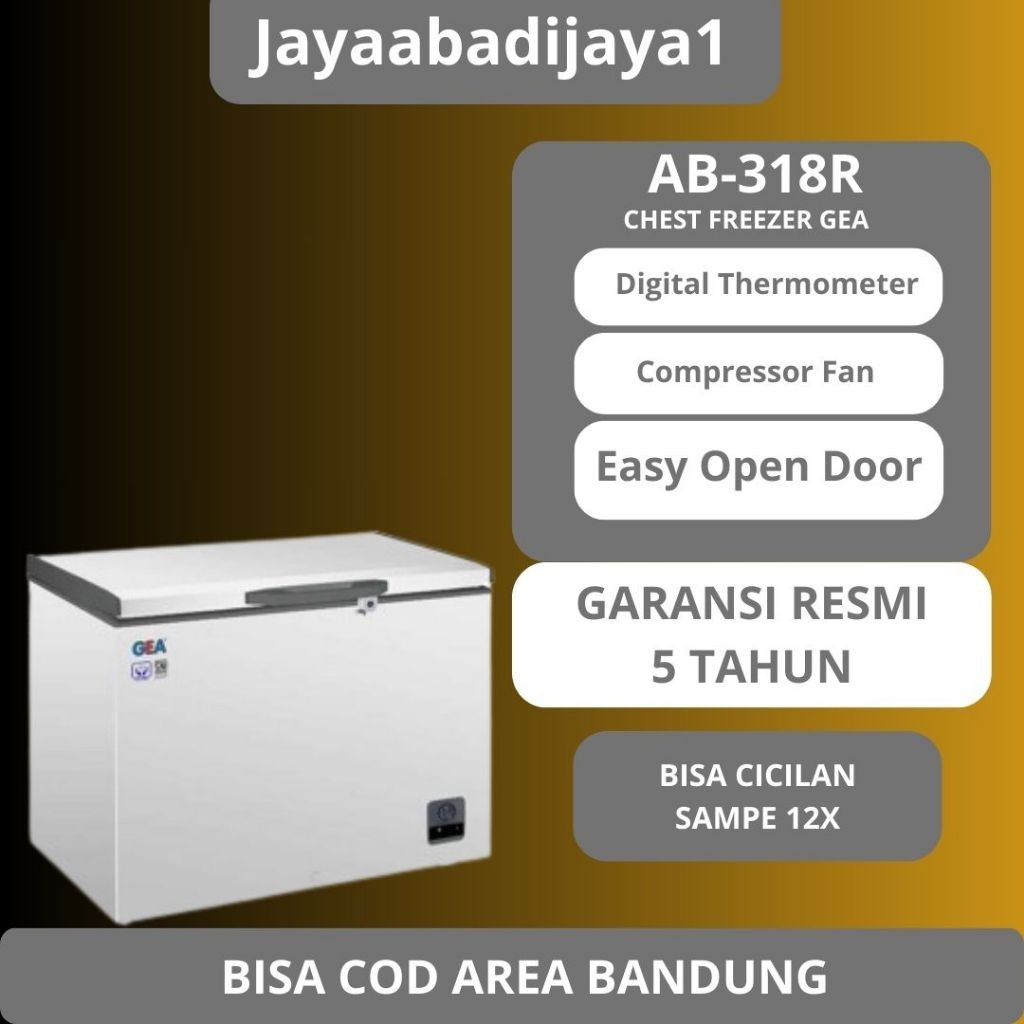 Chest Freezer GEA AB-318R / AB 318 R Freezer 318 Liter