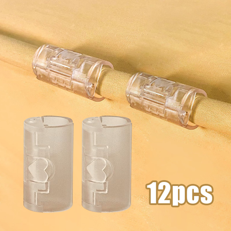 12pcs Penjepit Sprei Bedsheet Penjepit Anti Slip Kasur Penjepit Ujung Sprei Sprei Ranjang Multifungs