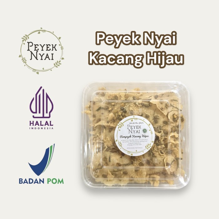 

Rempeyek Peyek Nyai Kacang Large - Teri Medan