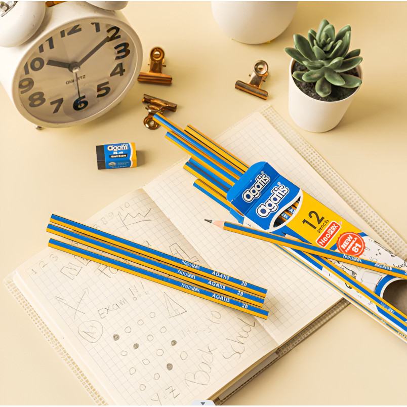 

Pensil 2B AGATIS NEOPEX Hexagonal (1 PCS)