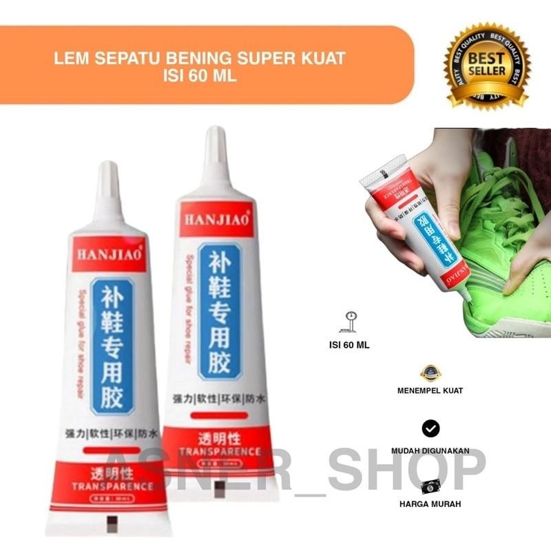 

ASNR Lem Sandal Sepatu Lengket Kuat Lim 50-60ml Waterproof Anti Air Perekat Nambal Tanpa Bekas