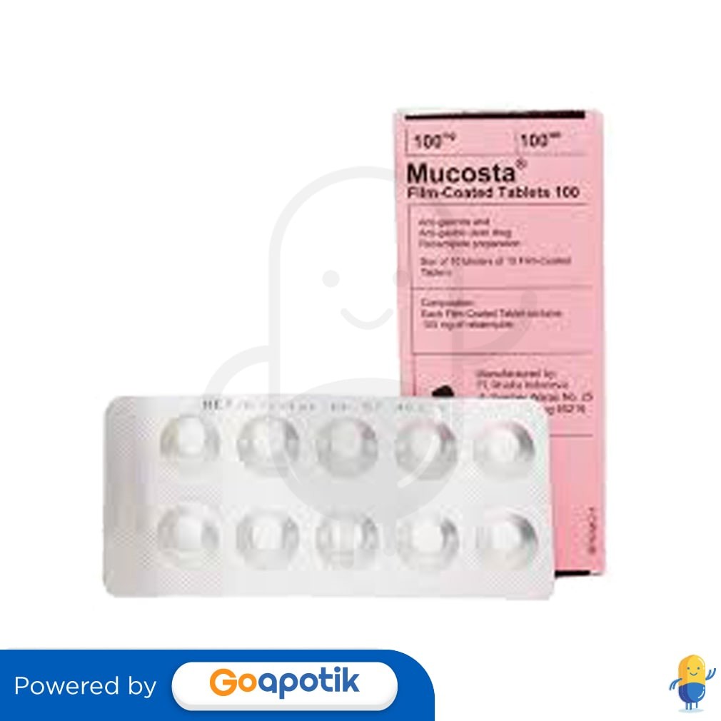 Mucosta 100 Mg Box 100 Tablet