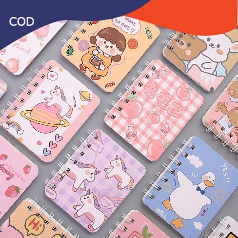 

Buku Catatan Harian Untuk Anak Perempuan Buku Kartun Mini Notebook Ring Motif Kartun