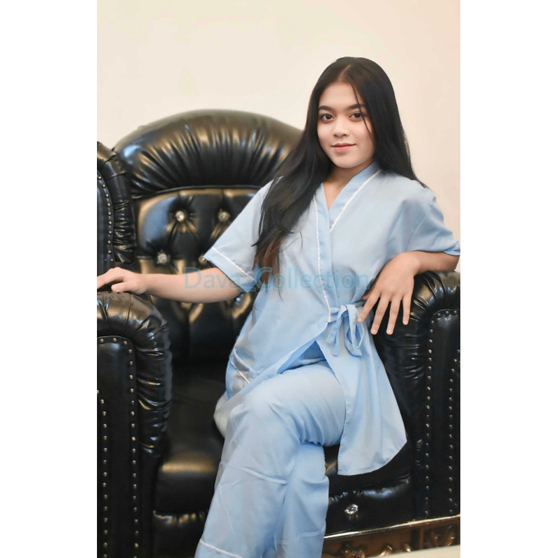 piyama tidur model kimono/baju tidur terbaru dewasa/setelan piyama terbaru