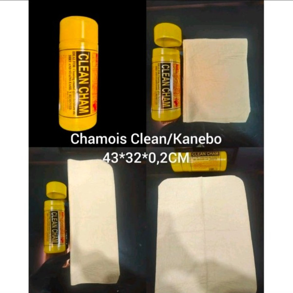 

KAIN LAP KANEBO JUMBO + BOX CLEAN CHAM 43X32CM - HW