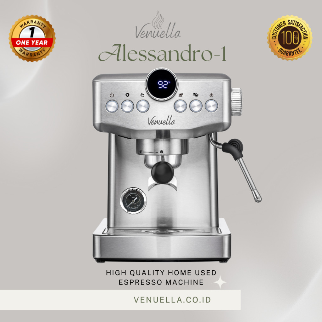 Home Specialist Espresso Machine Venuella - Alessandro-1 Mesin Kopi Espresso Rumahan