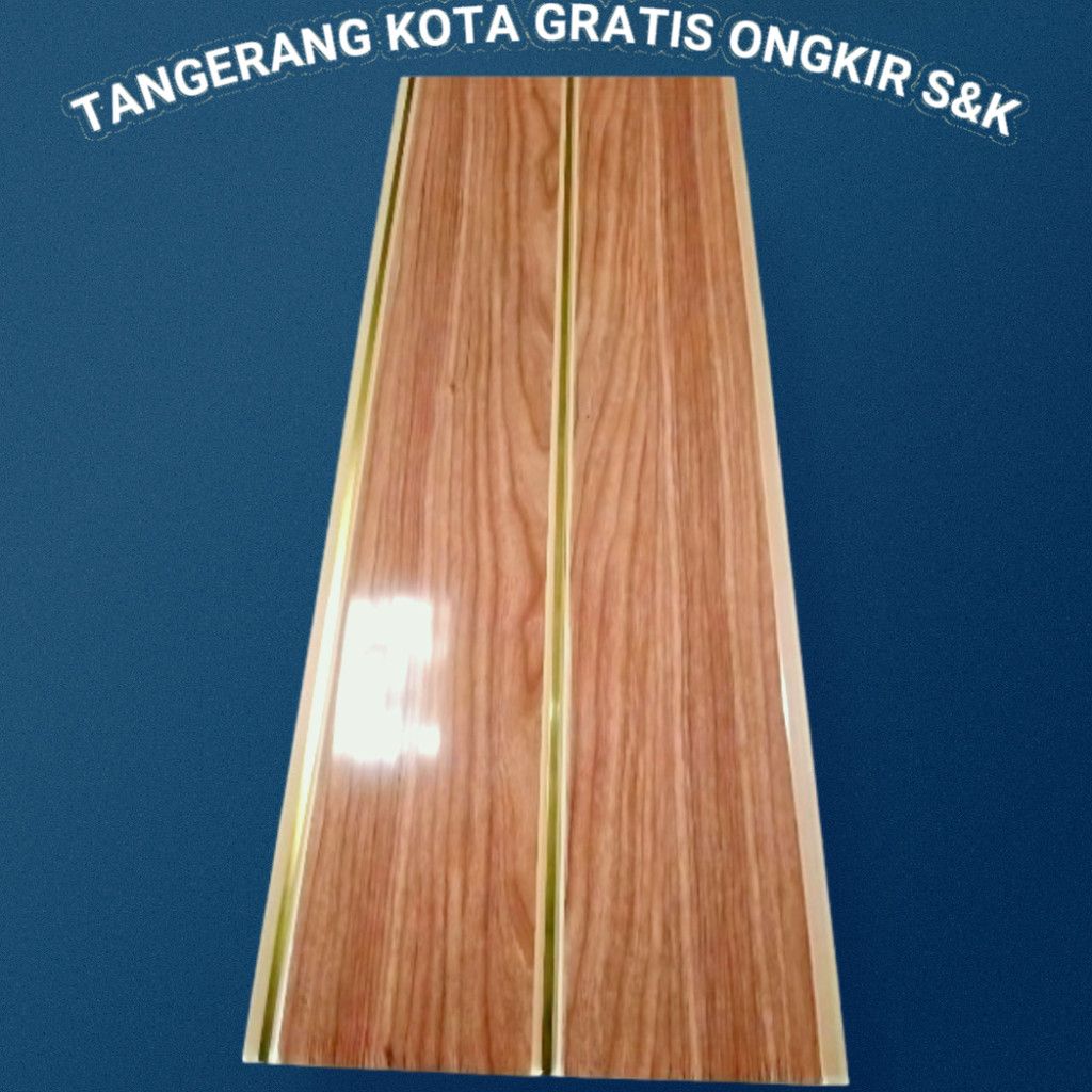 plafon pvc 4 meter 1 dus   ‎ ‎ ‎ ‎
