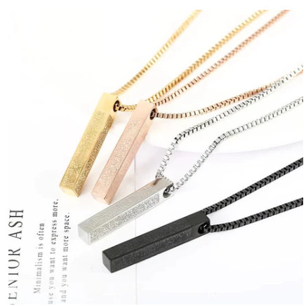 Kalung Allah Muhammad Ayat  Tulisan Arab Titanium Tidak Pernah Pudar kalung lafadz allah Kalung Isla