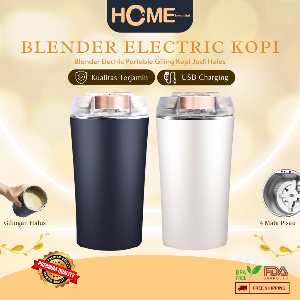 BLENDER ELECTRIC KOPI / BLENDER CHOPPER PENGGILING BIJI BERAS KACANG BUBUK KOPI PORTABLE MULTIFUNGSI