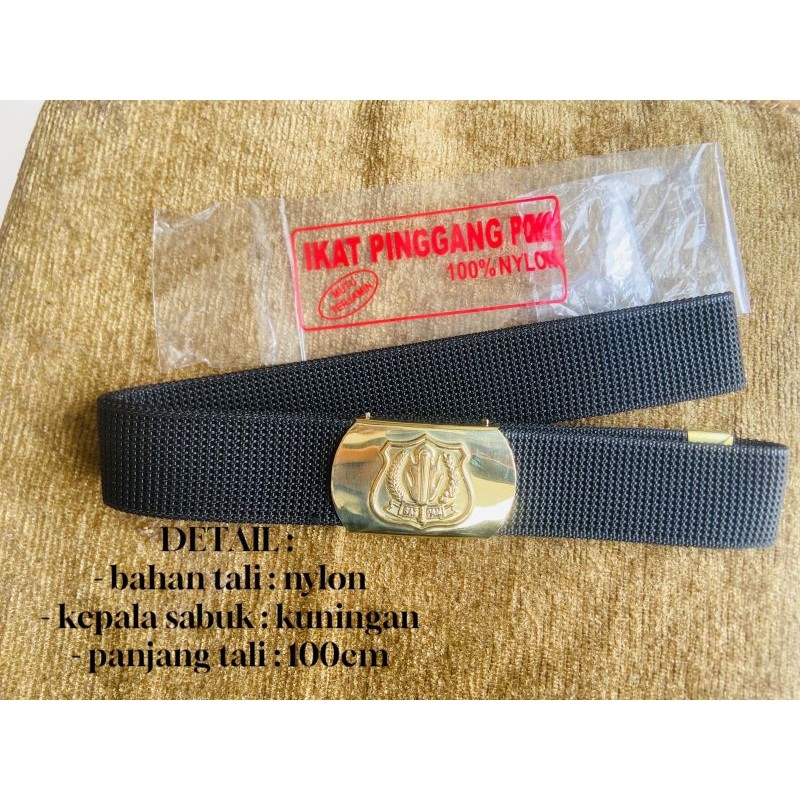 sabuk satpam kuningan brasso