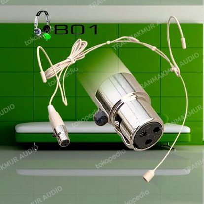 JJ99 Mic Headset lidi bando 3 pin