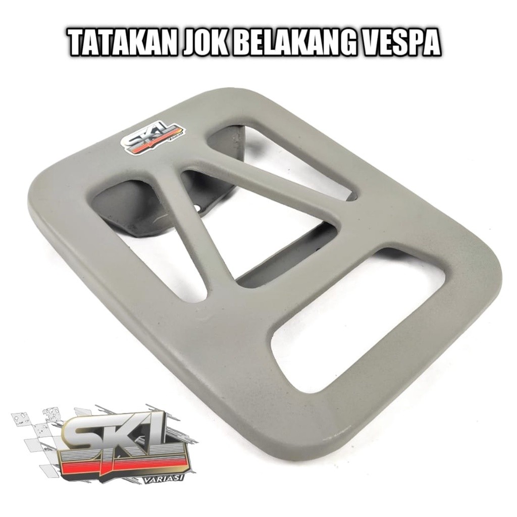 PUJEGANSHOP Dudukan Tatakan Plat Jok Belakang Vespa Vbb Tatakan jok belakang vespa vbb lokal
