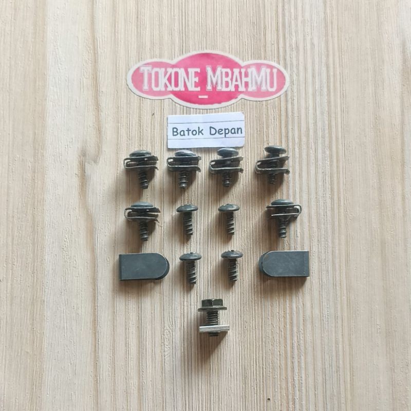 Baut Batok Depan belakang Yamaha New Vega ZR 115 Karbu Karburator